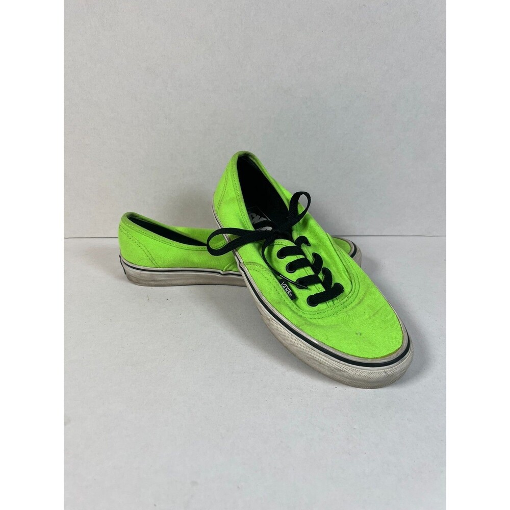 Size 7.5 Womens 6 Mens - Vans Old Skool Brite Neon Green Lace up skater shoes